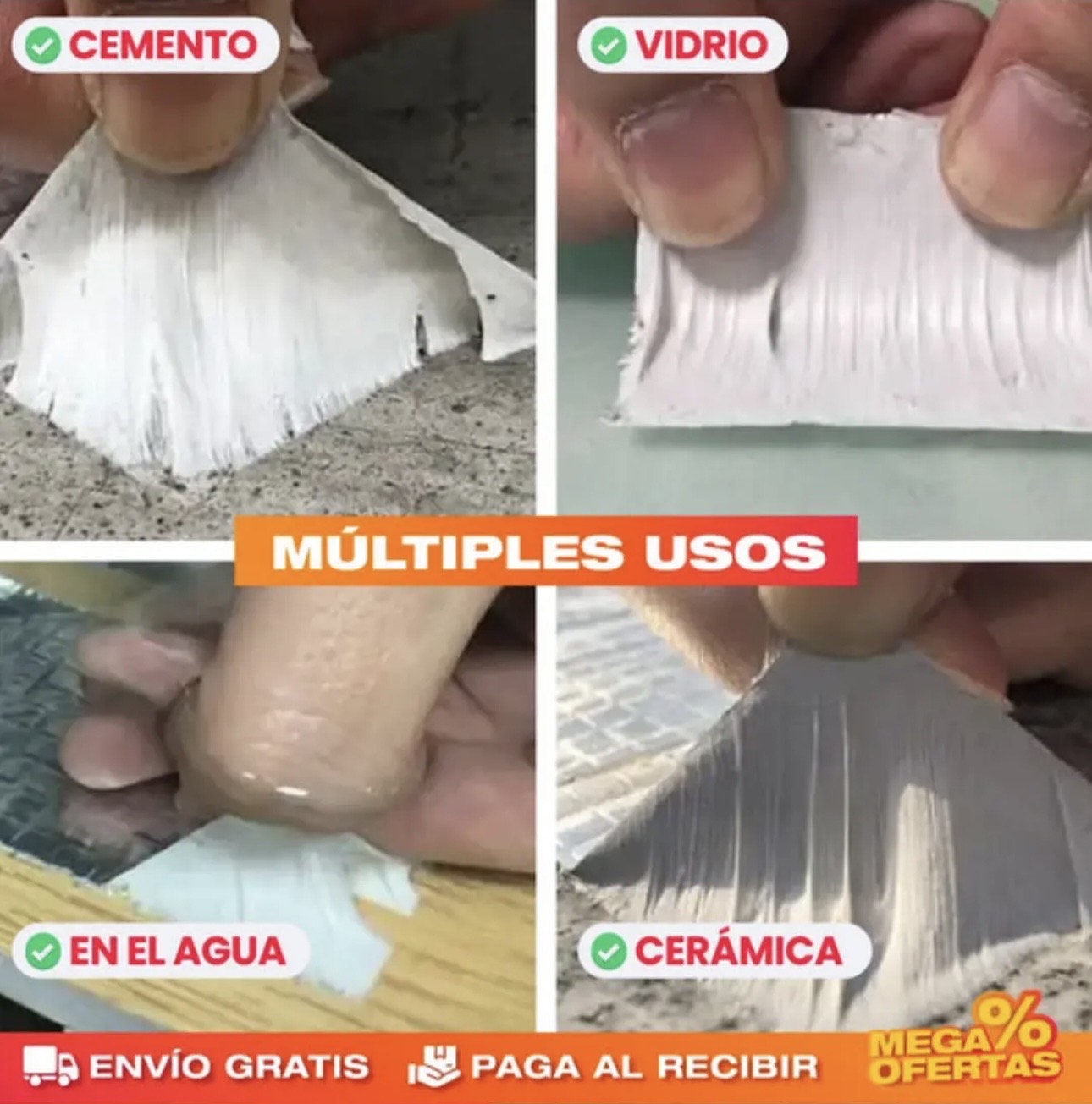 CINTA IMPERMEABLE ANTIFUGAS